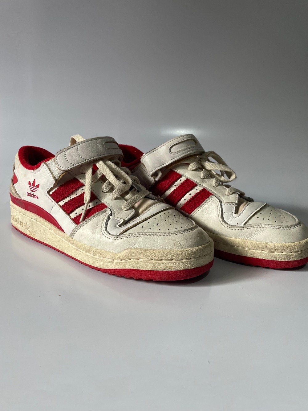 adidas Forum 84 Low Off White Vivid Red — 39, Usado