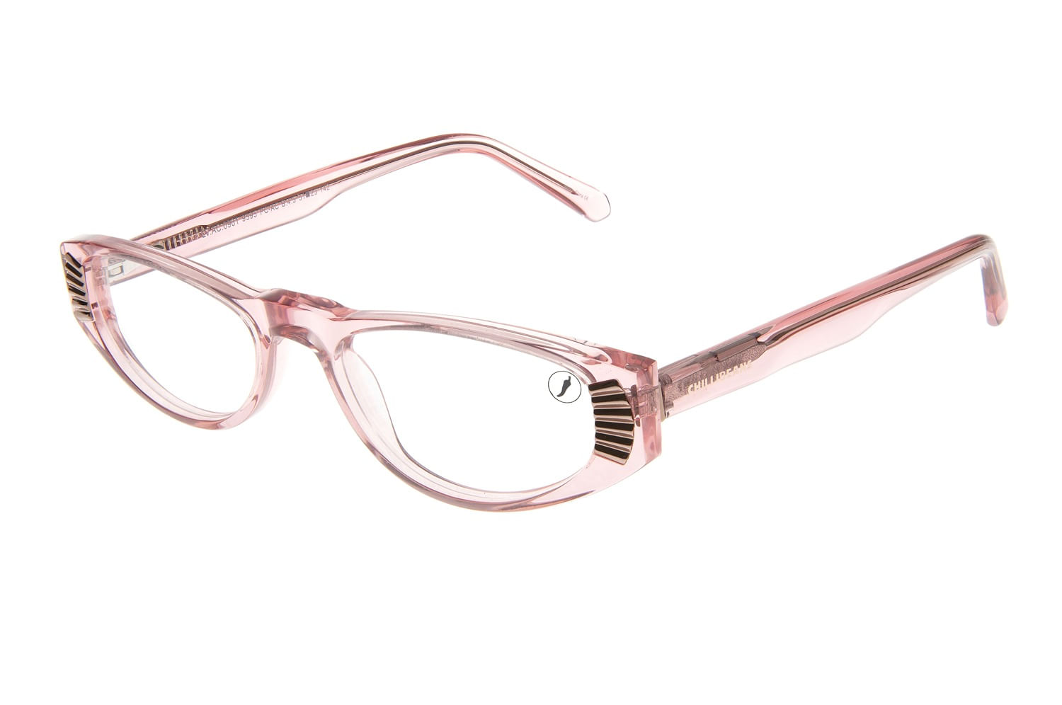 Armação Para Óculos de Grau Feminino Chilli Beans Redondo Rosé LV.AC.0961.9595 M