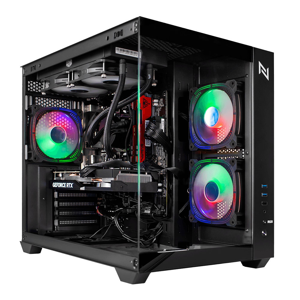Pc Gamer Black Myth High Ryzen 7 5700X, 32GB 3200Mhz, (RTX 4060), SSD 1TB, 600W 80 Plus, Windows 11 Pro Neologic - NLI87756