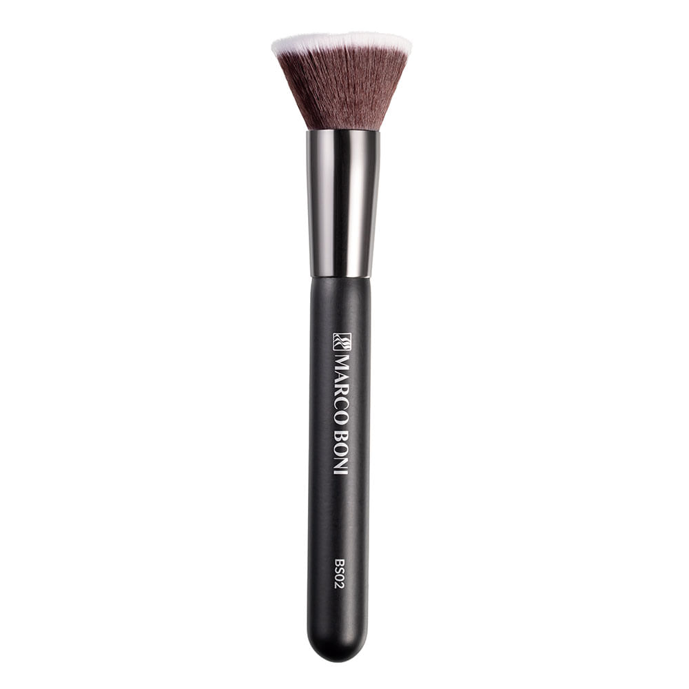 Pincel Kabuki Marco Boni Black Silver — 1Un