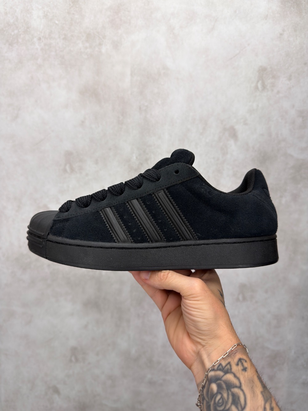 adidas Superstar II Core Black Gold Metallic — 39 / 40 / 41 / 42, Novo