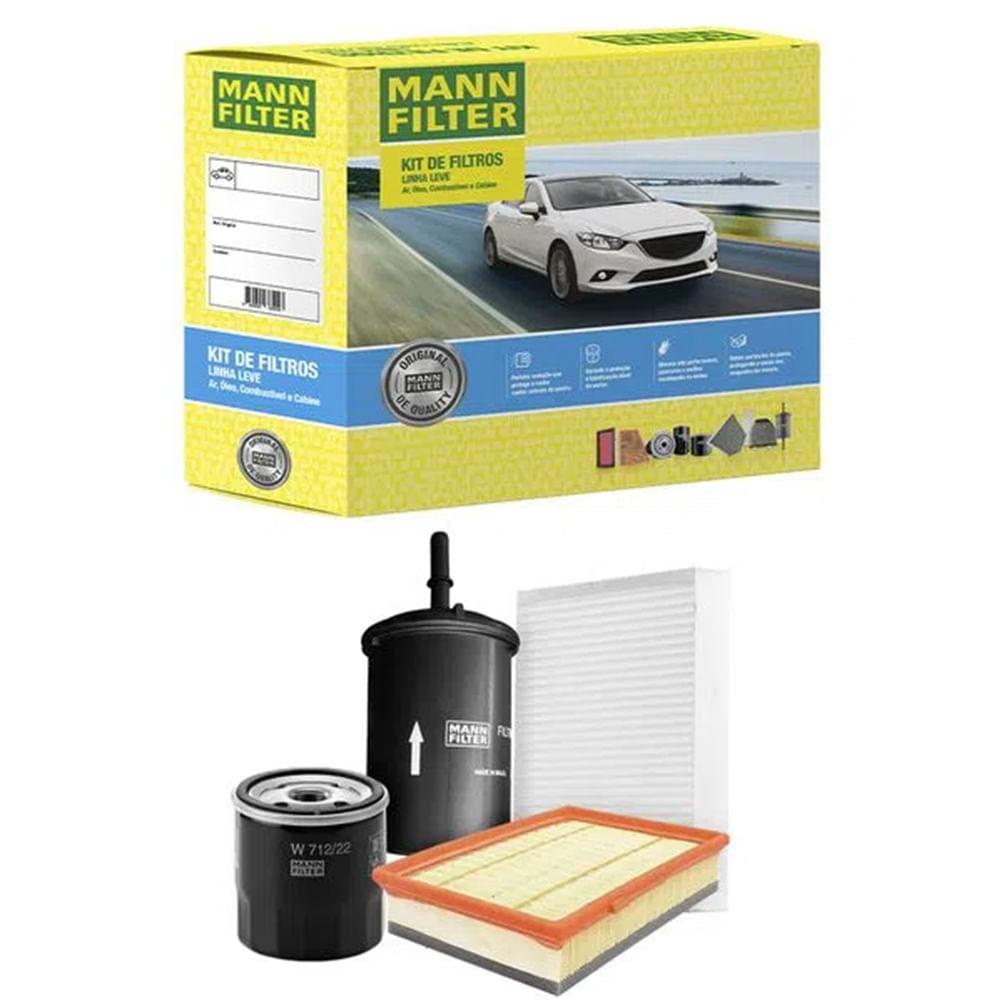 Kit Filtro Prisma 1.0 1.4 2013 A 2019 Original Mann-filter