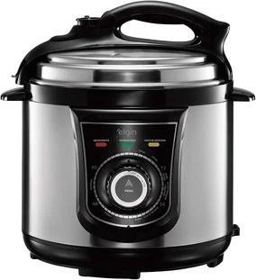 Panela De Pressão Elétrica Elgin 4 Litros Segura E Prática 840w 220v