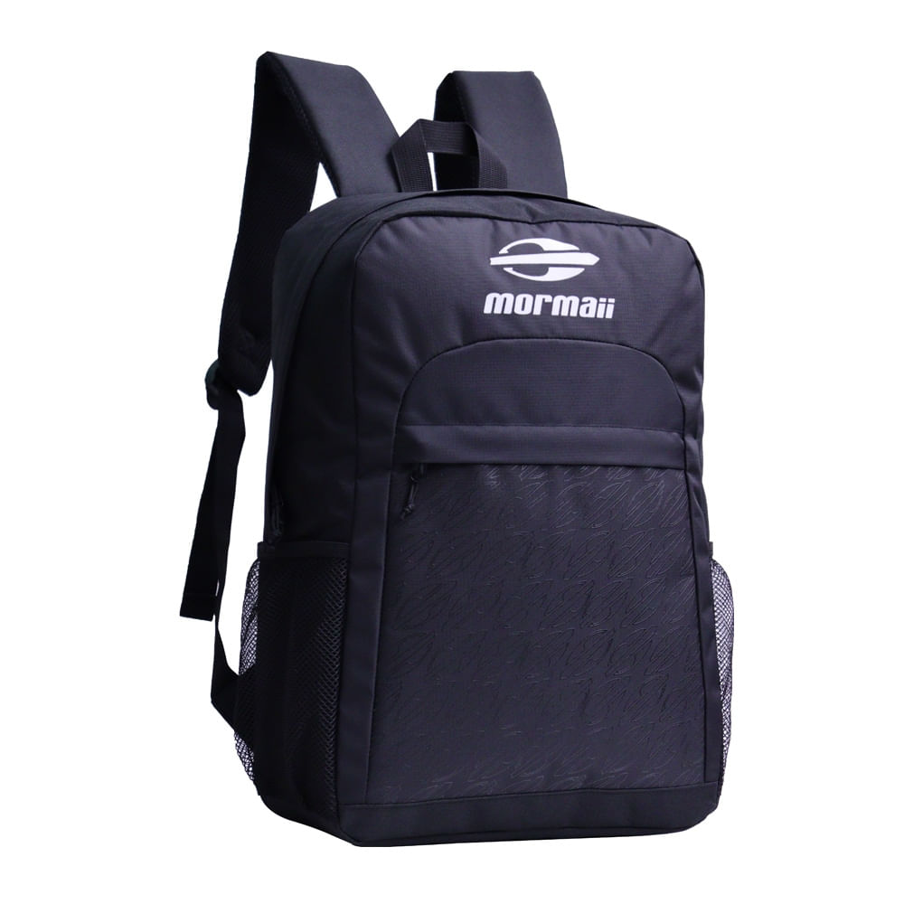 Mochila Executiva Básica Neutra Preta Masculina Notebook