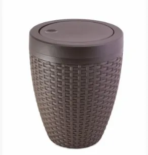 CESTO RATTAN MARROM AQUAPLAS