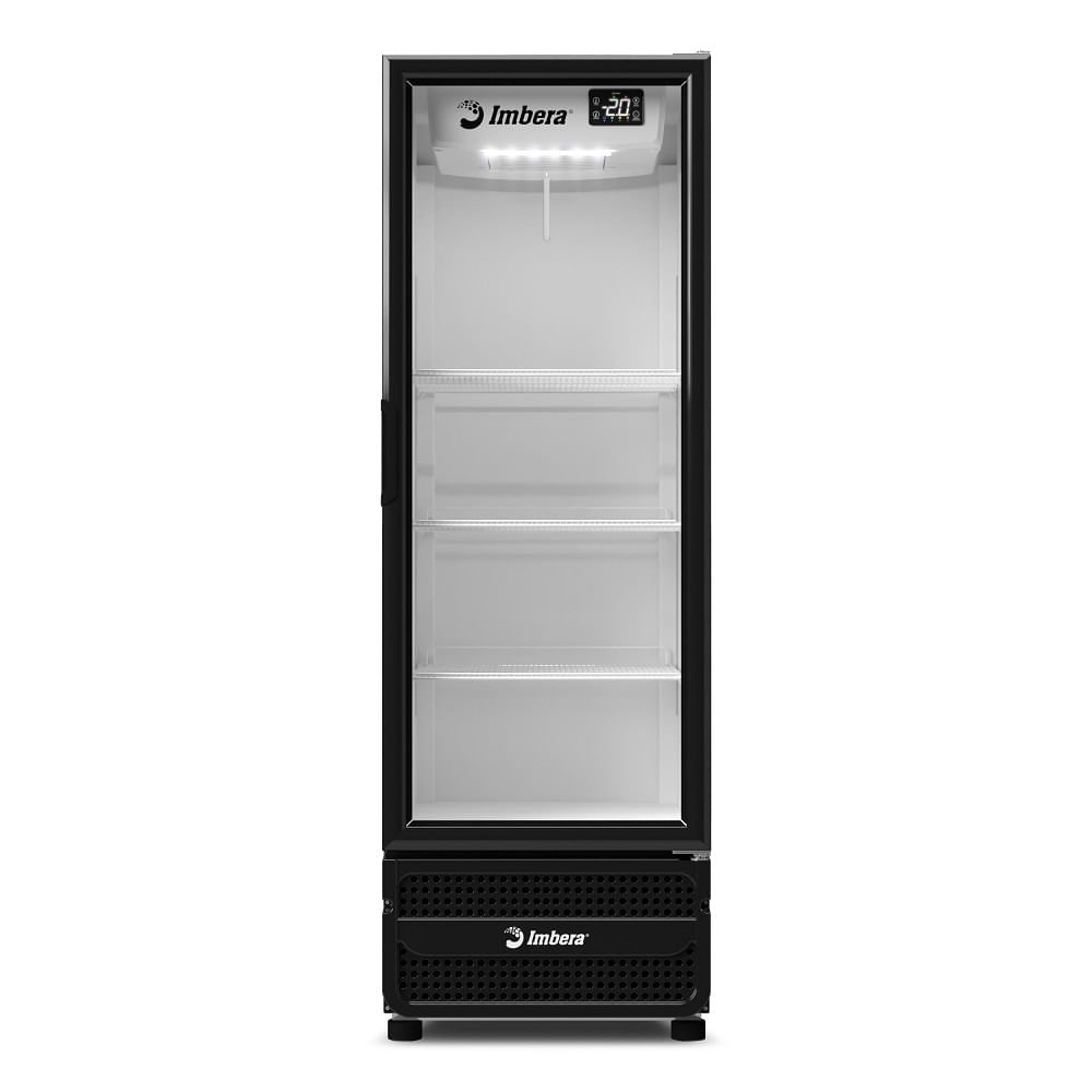Cervejeira Imbera 453 Litros Porta de Vidro Padrão Preta CCV315 - 220 Volts 220