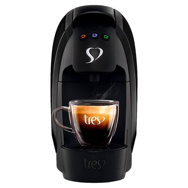 Cafeteira Luna para Espresso e Multibebidas, 127v, Preta, 20911391, 3 Corações - CX 1 UN