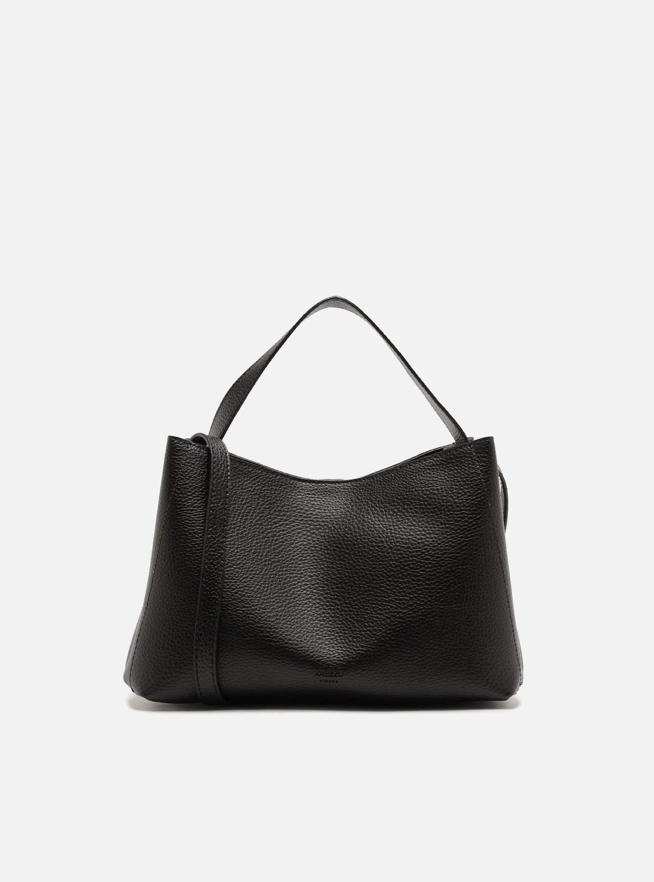 Foto 3 de Bolsa Tote Preta Média Laço
