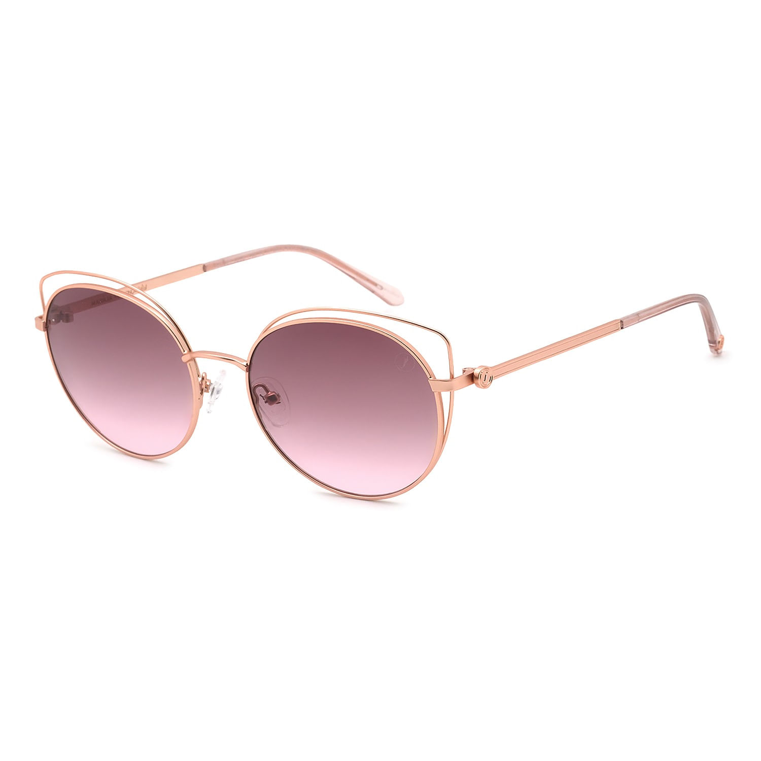 Óculos de Sol Feminino Marília Mendonça Redondo Rosé OC.MT.4305.1795
