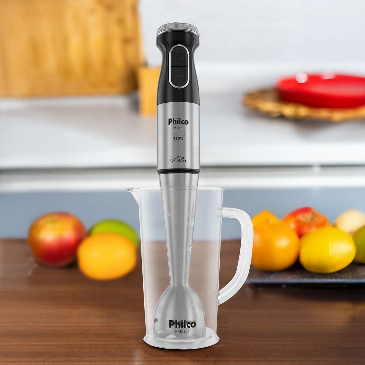 Foto 2 de Mixer Philco Inox com Copo 1050ml 750W PMXE01 110