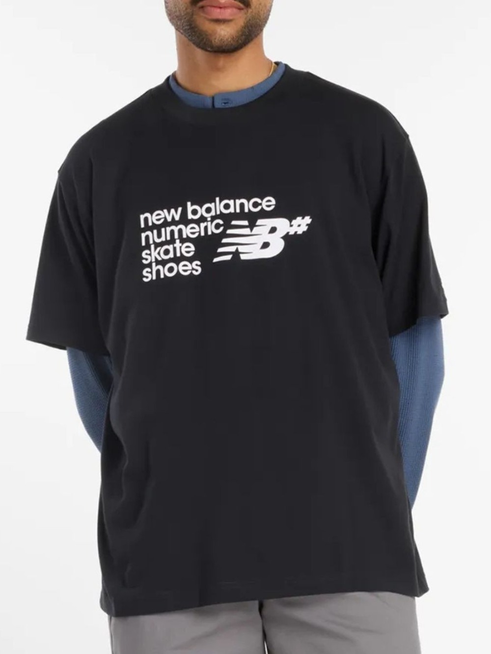 Camiseta New Balance Numeric Black — M / G / XG, Novo