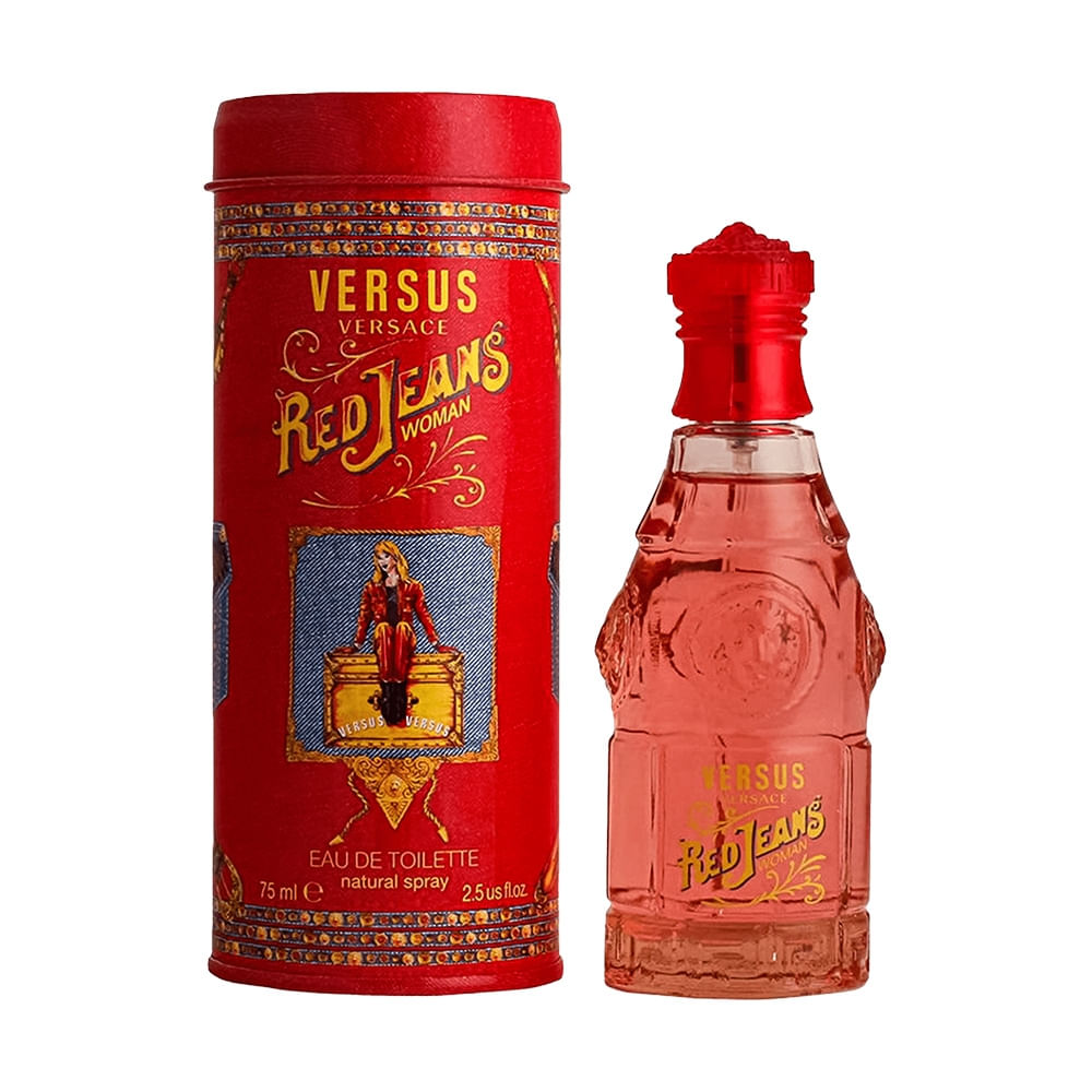 Versace Red Jeans Woman Eau De Toilette 75ml