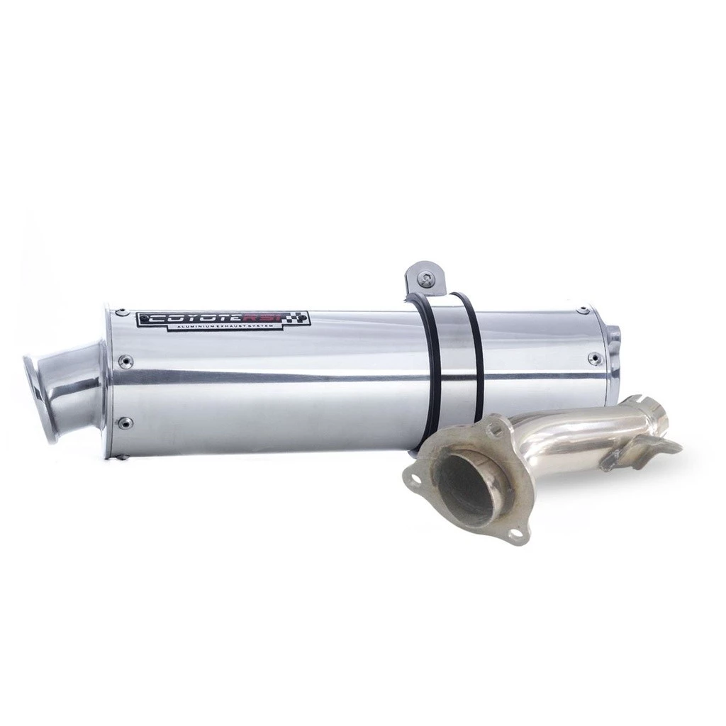 Escape / Ponteira Coyote RS1 Aluminio Redondo - Bandit 650 & 1250 Injetada ano 2009 em Diante - Suzuki
