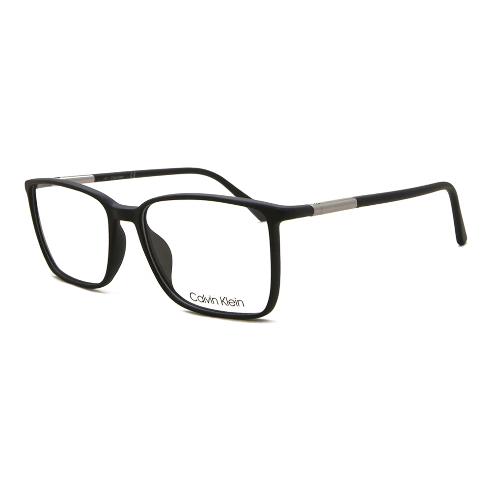 Foto 2 de Óculos de Grau Calvin Klein CK2250 Unissex Quadrado Injetado Preto