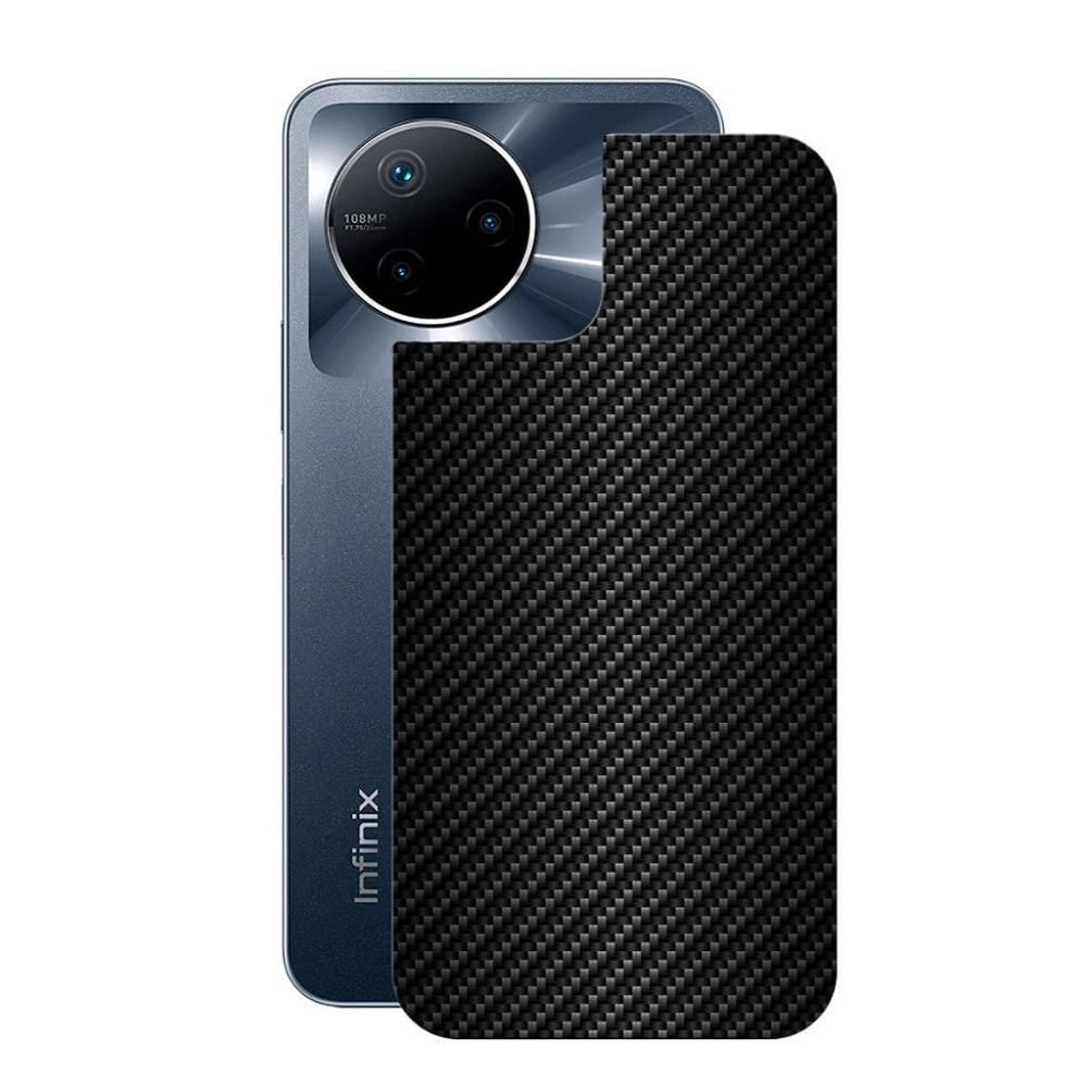 Película InfinixNote12Pro-Traseira FibraCarbonoPreta-Gshield
