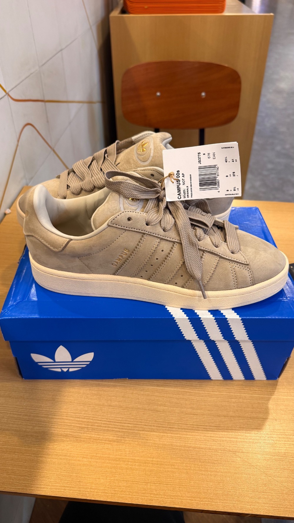 adidas Campus 00s Trace Khaki Beige — 41, Novo