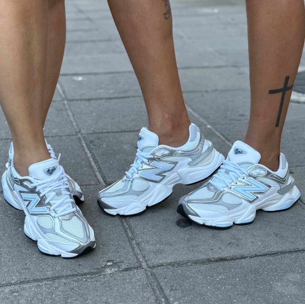 New Balance 9060 Light Beige Light Blue — 34 / 35 / 36 / 37 / 38 / 39 / 40 / 41 / 42 / 43 / 44, Novo