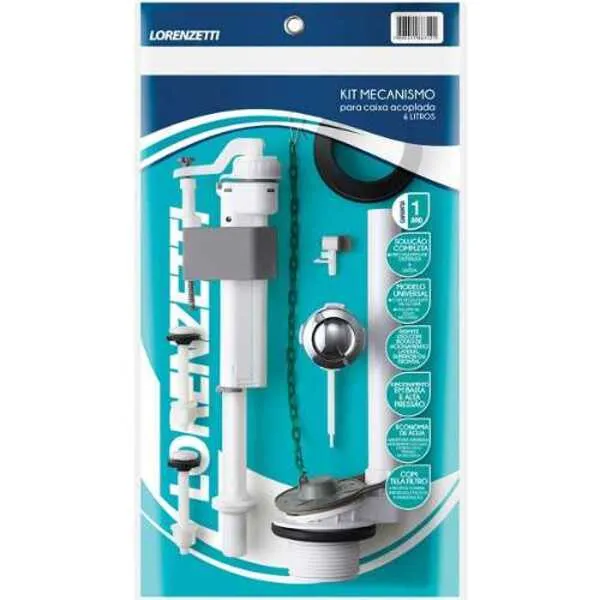 KIT DE REPARO P/ CAIXA ACOPLADA SINGLE - 7151006
