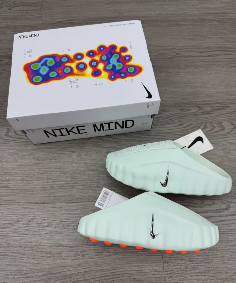 Nike Mind 001 Slide Barely Green — 40 / 42.5, Novo