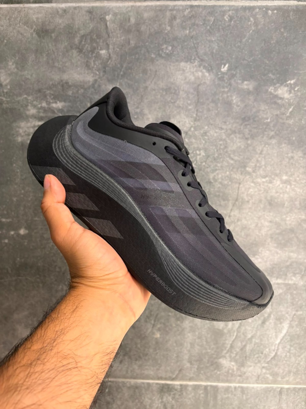 adidas Hyperboost EPHR LT Core Black Utility Black — 38 / 39 / 40 / 41 / 42 / 43, Novo