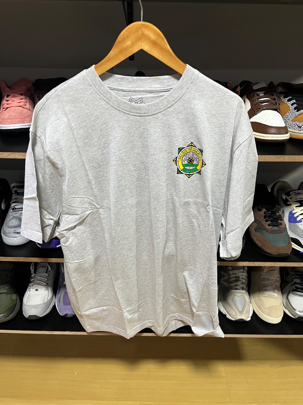 Camiseta Palace Tendencies Grey Marl — XG, Novo