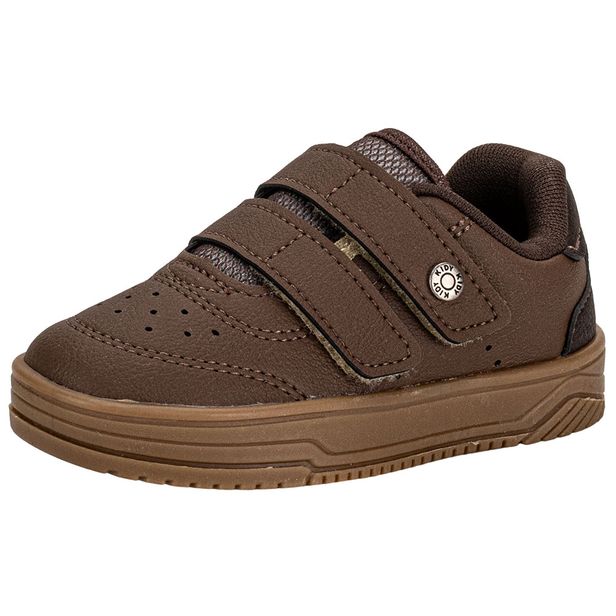 Tênis Infantil Masculino Happy Kidy 3131046 CAFÉ 22