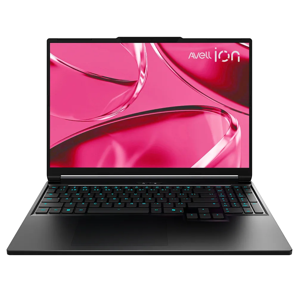 Notebook Avell ION A65 — Intel Core i9-14900HX, RTX 5060 (8GB GDDR7), 16GB DDR5, SSD M.2 NVME 512GB, Sem sistema operacional