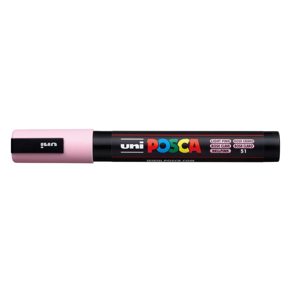 Foto 2 de Caneta Posca PC-5M Rosa Claro uni-ball