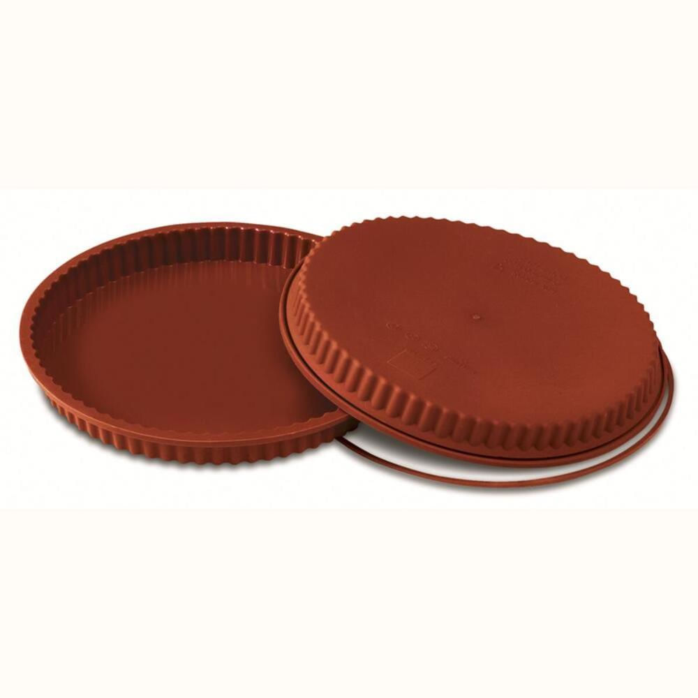 Foto 3 de Forma Redonda Silicone Bolo Torta Borda Ondulada Silikomart