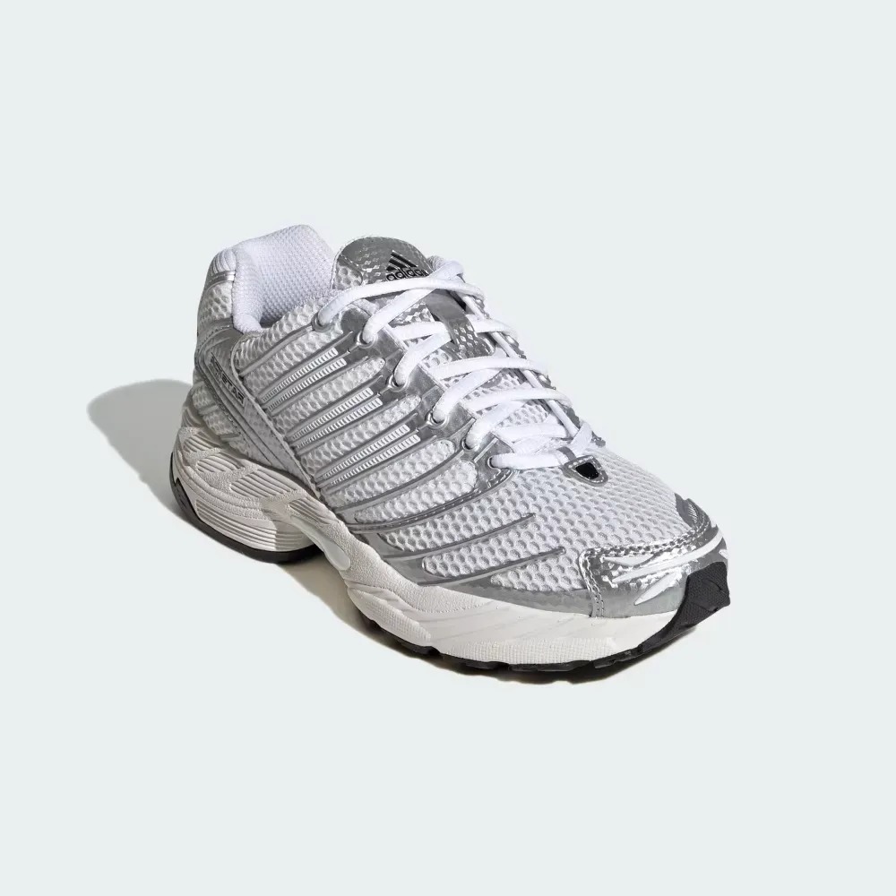 adidas Adistar Control 3 Cloud White Silver Metallic Core Black — 34 / 35 / 36 / 37 / 38, Novo