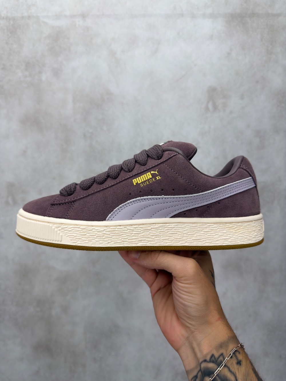 Puma Suede XL Raisin Warm White — 34 / 35 / 36 / 38, Novo
