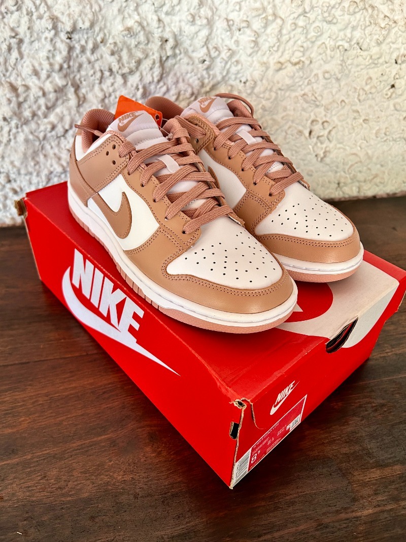 Foto 3 de Nike Dunk Low Rose Whisper — 38, Novo