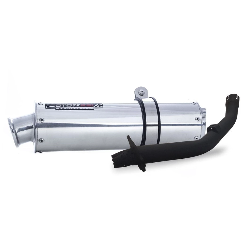 Escape / Ponteira Coyote RS1 Aluminio Redondo - Tornado 250 XR até 2006 - Honda