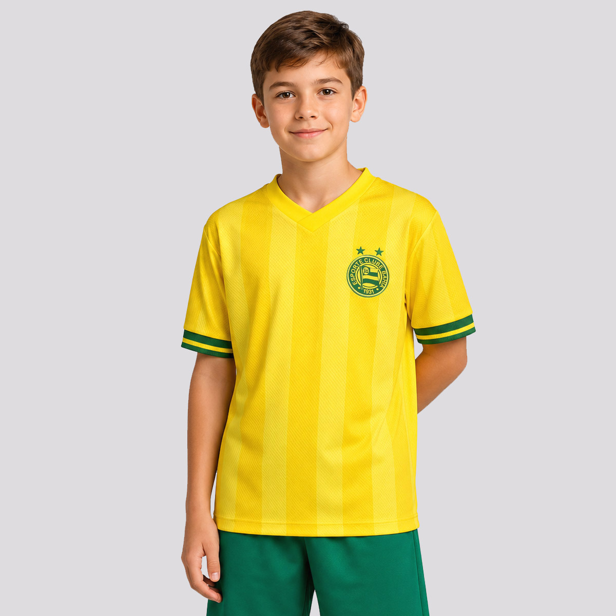 Camisa Bahia Dry Juvenil Amarela
