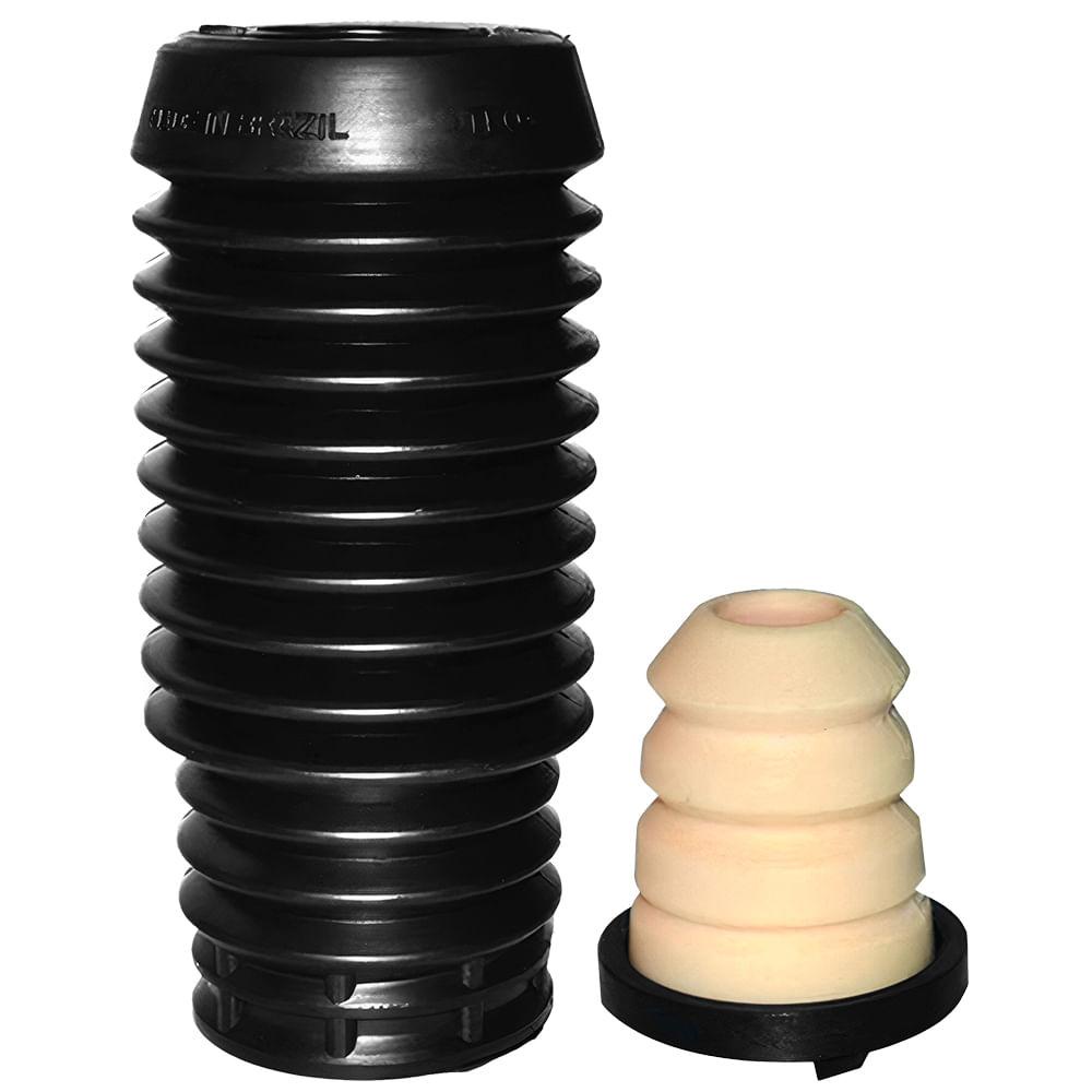 Kit Batente Coifa Amortecedor Fiesta 2003 A 2014 Dianteiro