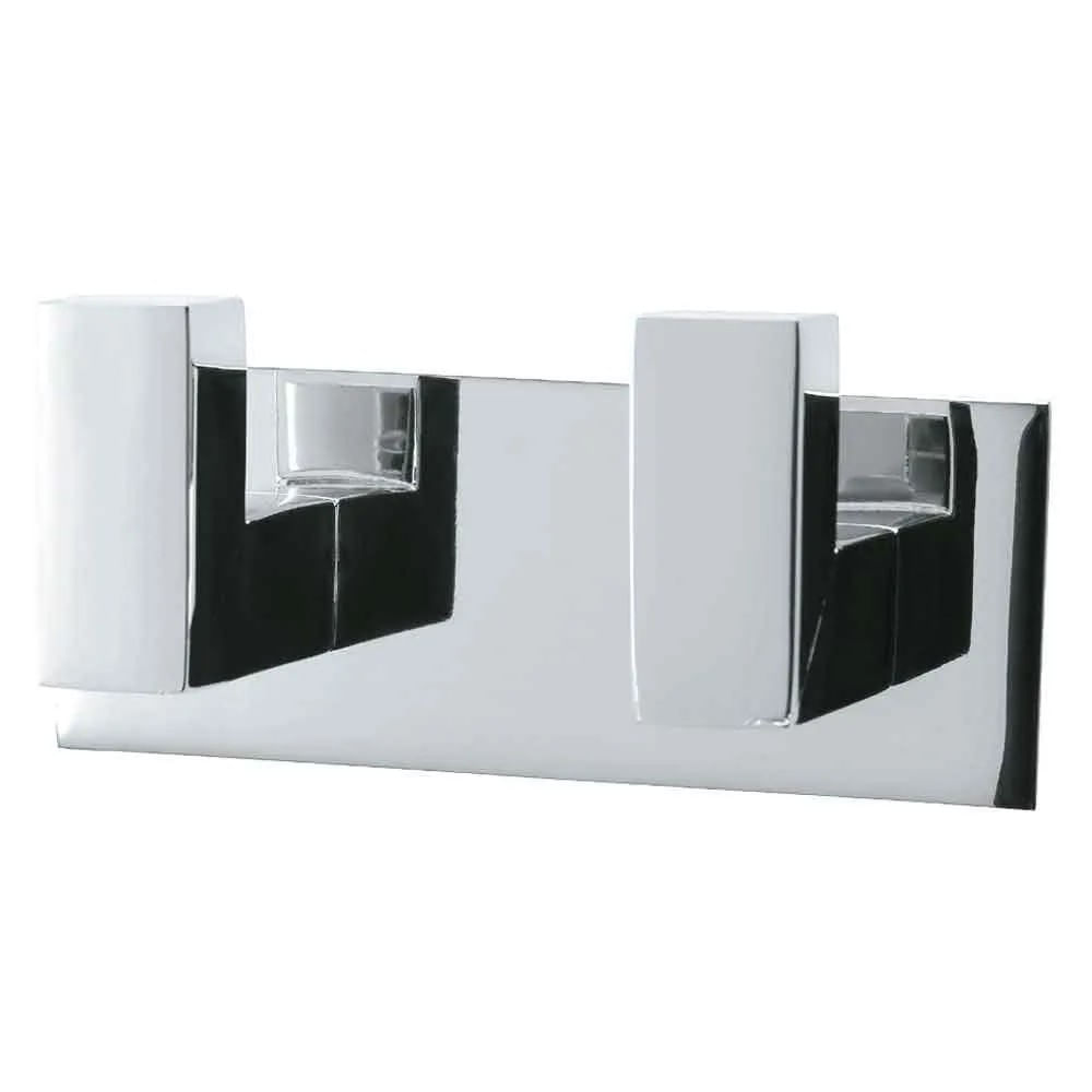Cabide Duplo Quadratta Cromado Deca
