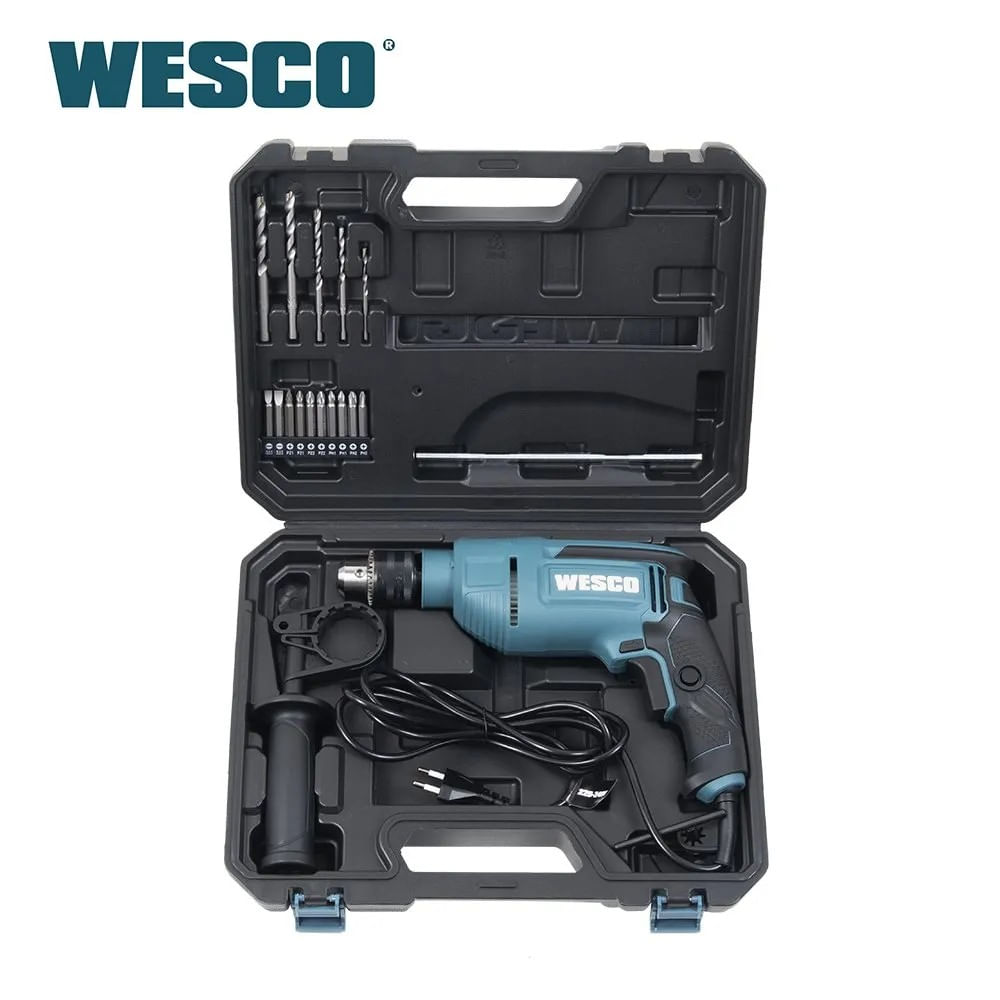 Foto 2 de Furadeira Com Impacto 13Mm 800W 220V Com Maleta Wesco