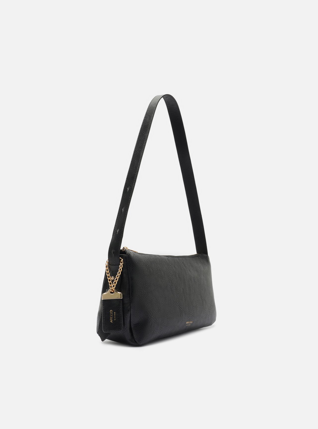 Foto 5 de Bolsa Shoulder Preta Média