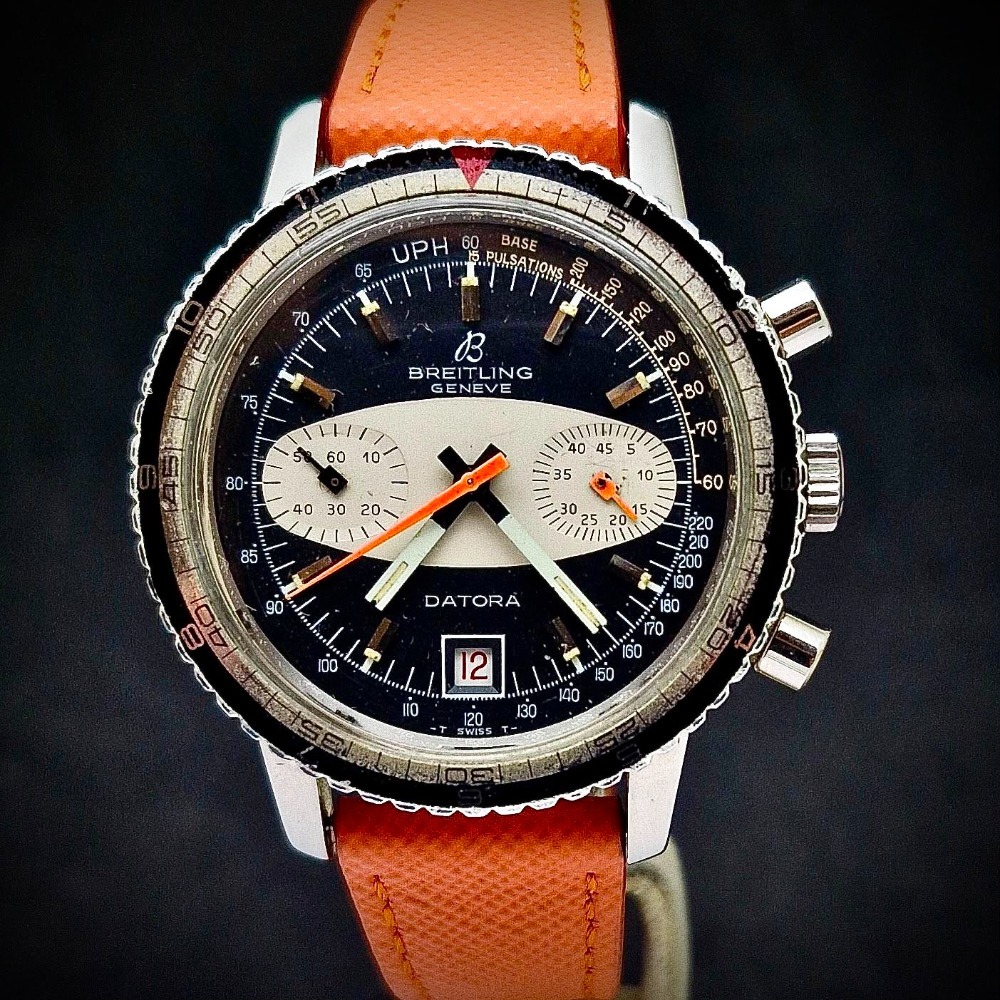 Relógio Breitling Datora Vintage Surfboard 36mm — Único, Usado