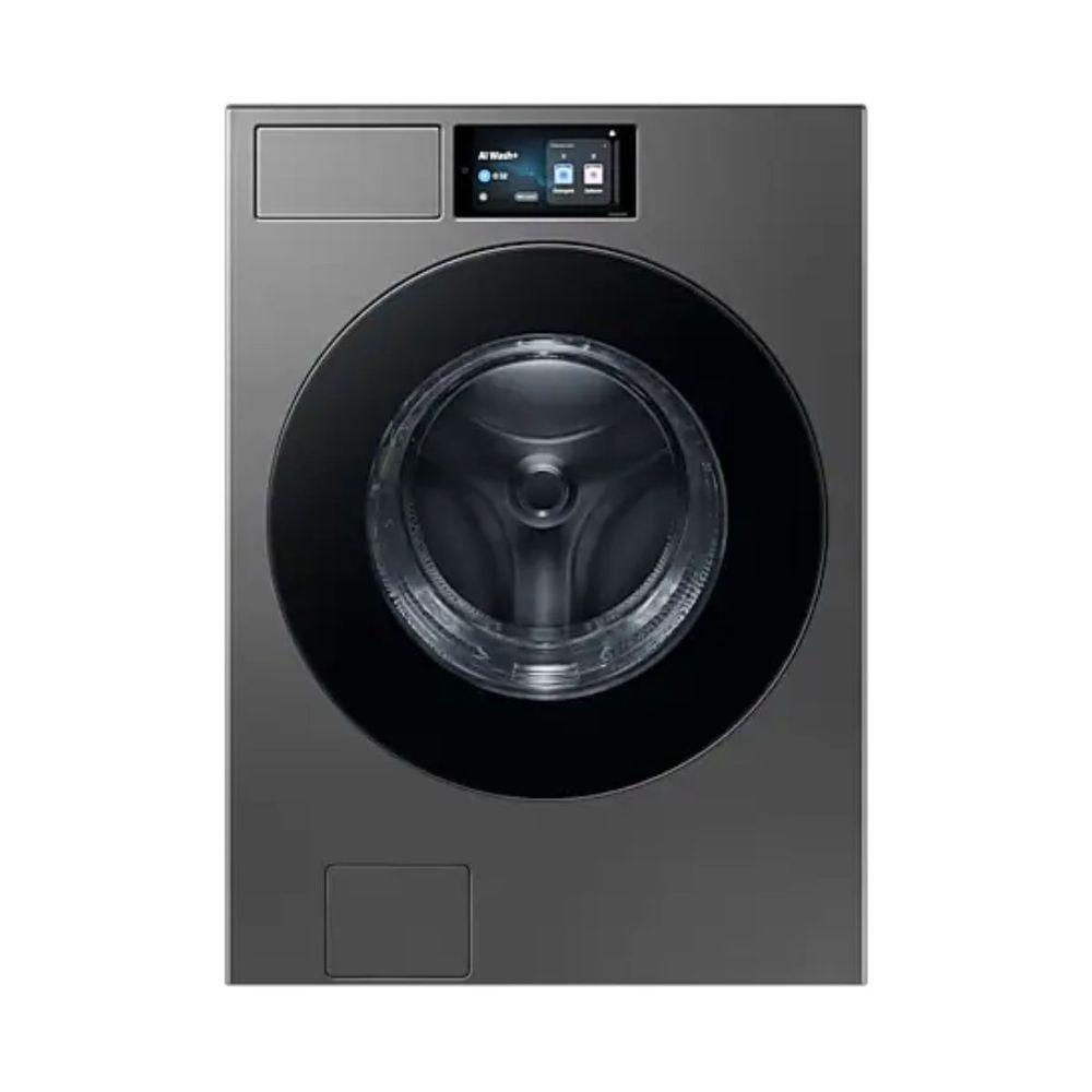 Lavadora Frontal Samsung WF90F20ADSBZ 20kg Automática Inox com Inteligência Artificial 220V