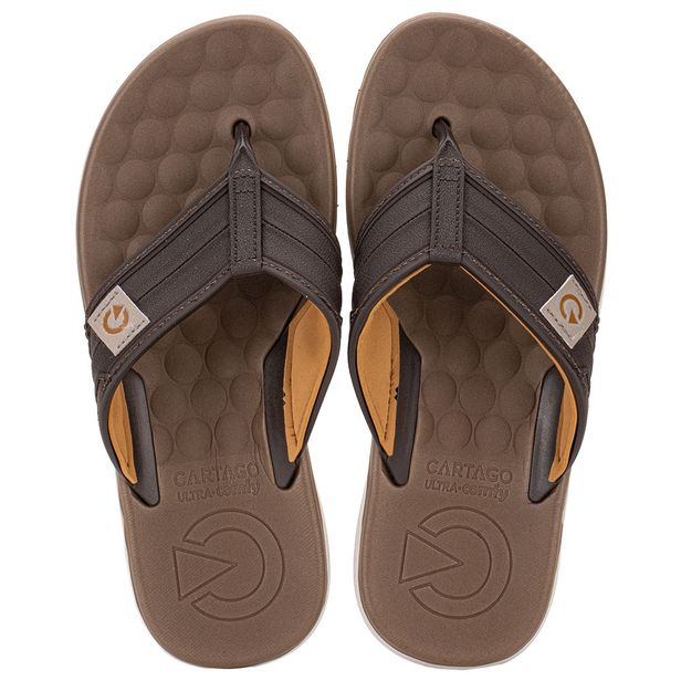 Chinelo Masculino Sintra Cartago 12482 CAFÉ 37/38