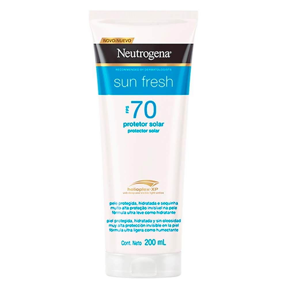 Protetor Solar Neutrogena Sun Fresh FPS70 — 200ml