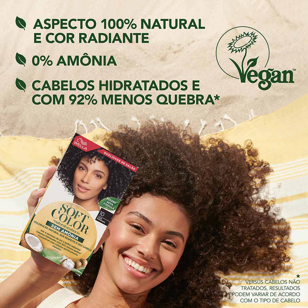 Foto 3 de Coloração Wella Soft Color - Tons Castanhos — Castanho Médio 40