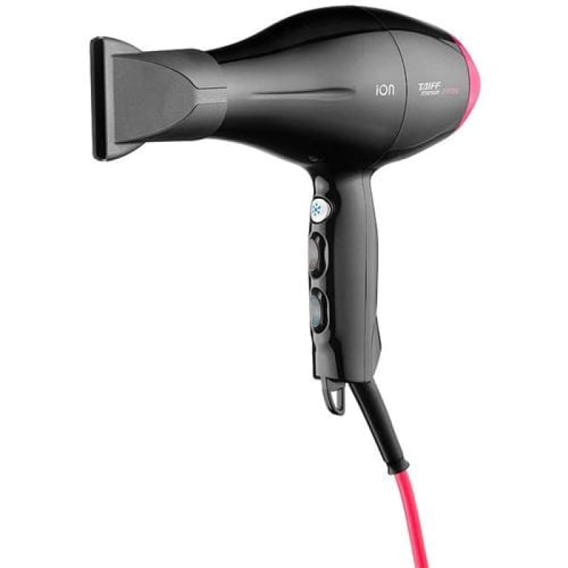 Secador de Cabelos Taiff Titanium Colors com Emissão de Íons Motor AC Profissional Preto/Rosa 2100W Preto / 220