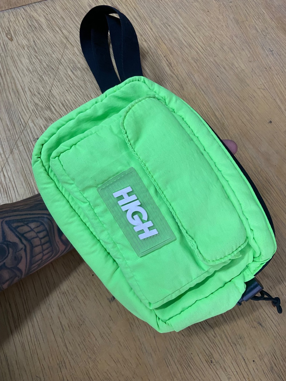 Waistbag High Company Lime — único, Novo