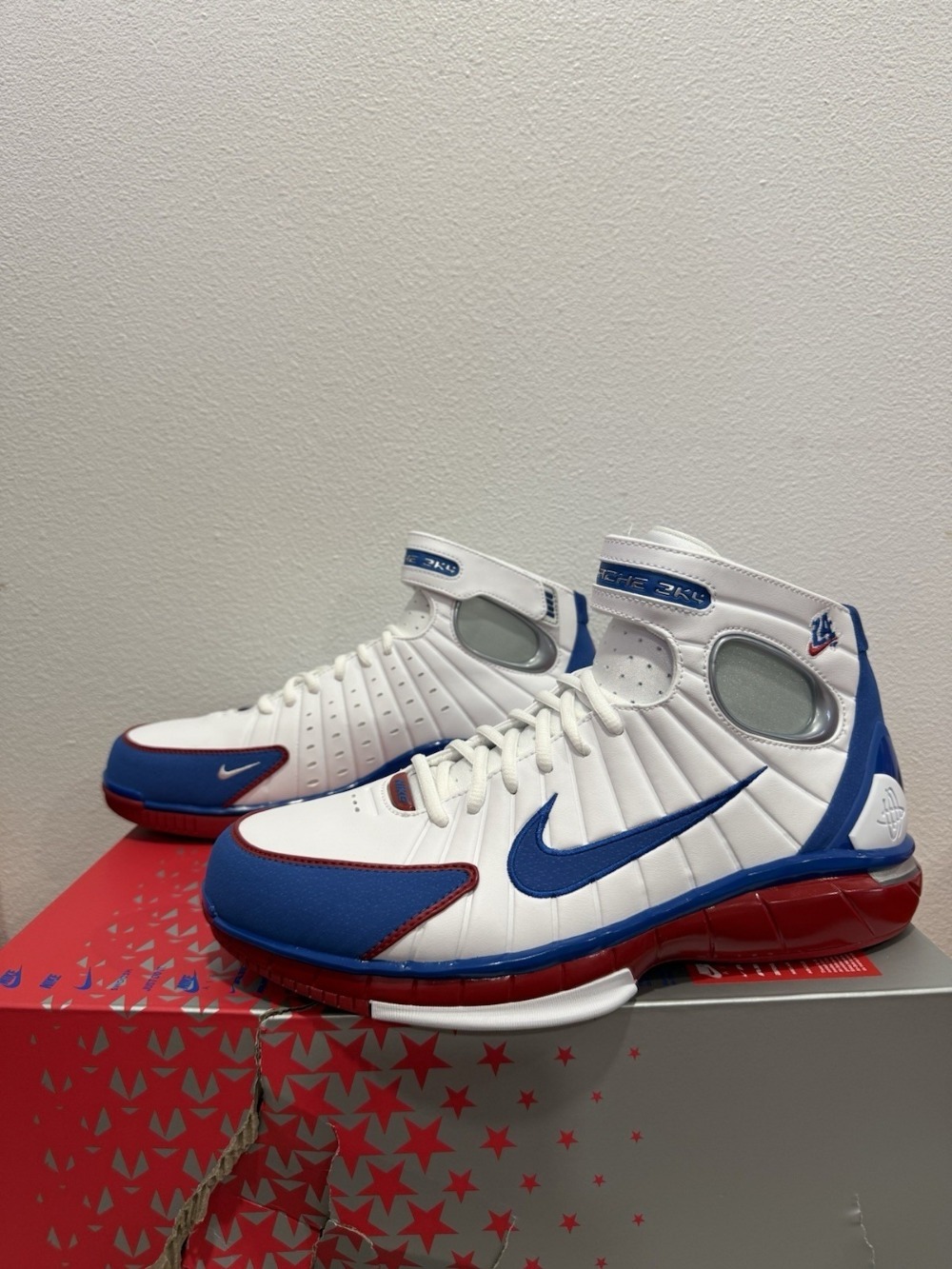 Nike Air Zoom Huarache 2K4 All Star White — 39.5 / 40 / 40.5 / 41 / 42 / 42.5 / 43 / 43.5 / 44, Novo