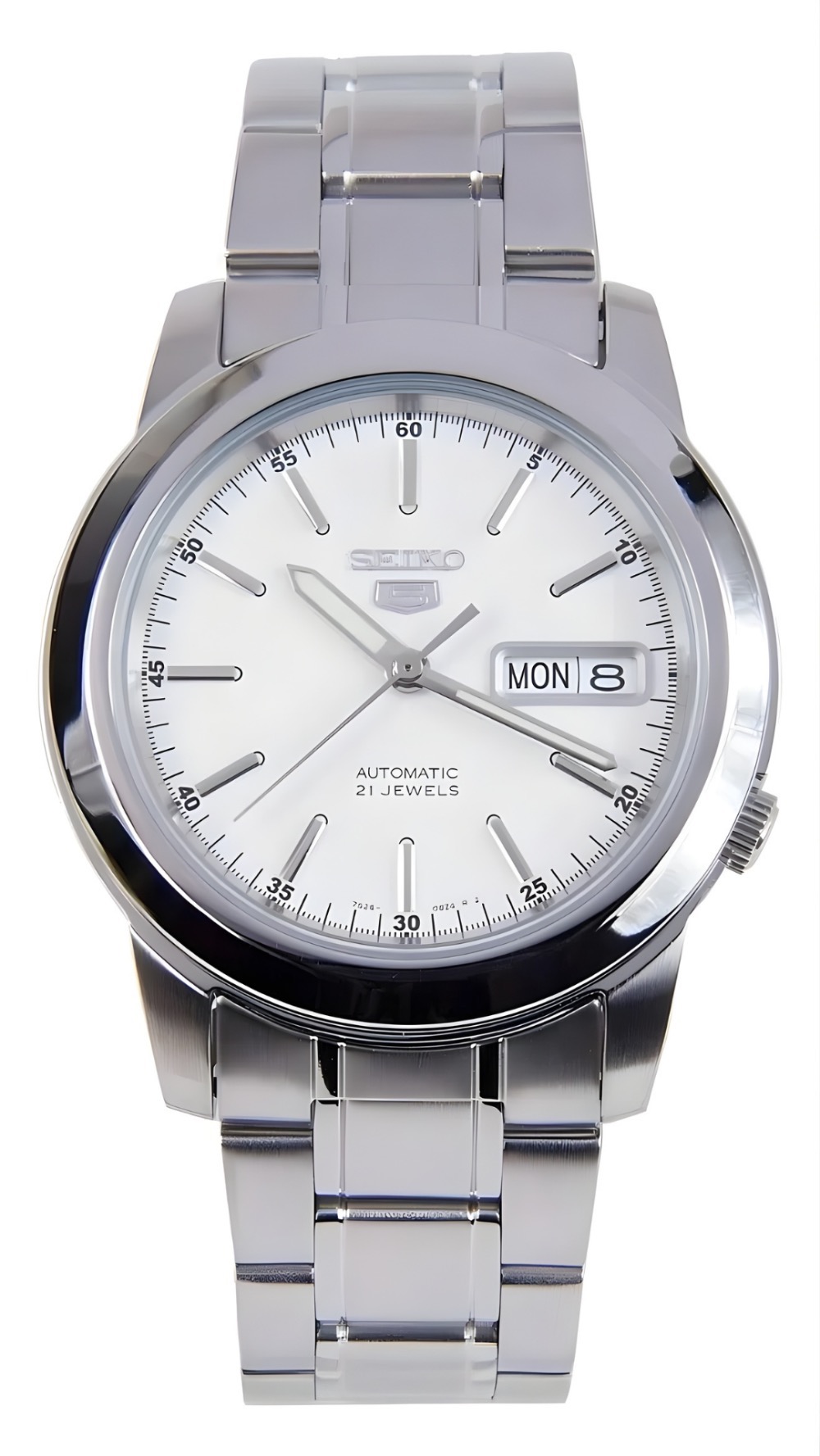 Relógio Seiko Automatic Silver 38 mm — Único, Novo
