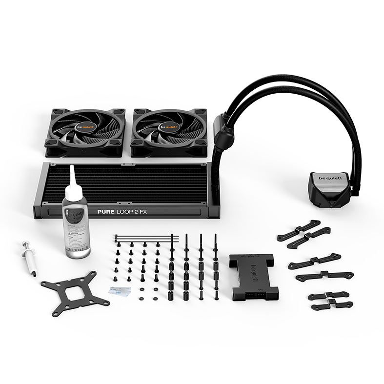 Foto 4 de Water Cooler Be Quiet! Pure Loop 2 FX, ARGB, 280mm, Preto, BW014