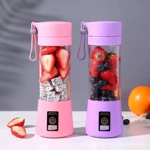 Mini Liquidificador Portátil Shake 6 Lâminas USB