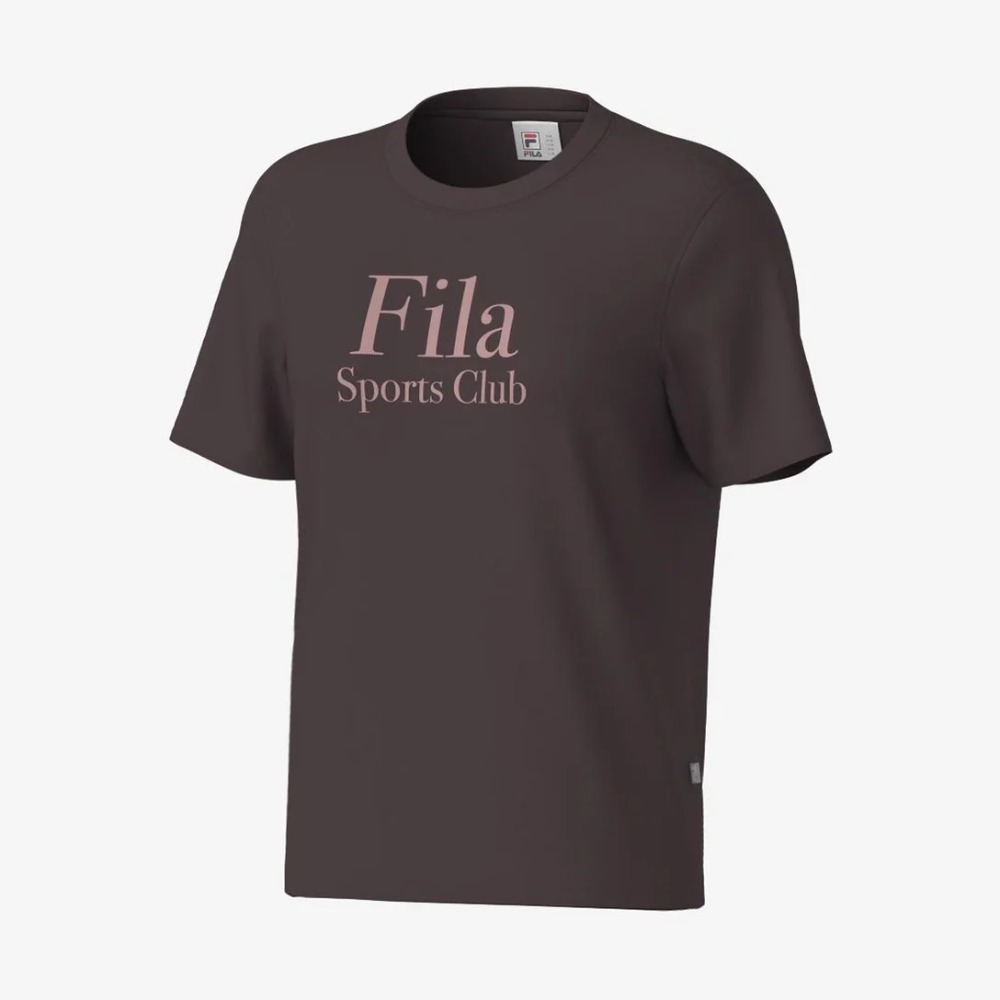 Camiseta Fila Regular Sports Club Graphic Chocolate — PP / P / M, Novo
